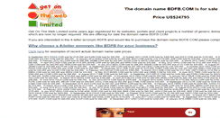 Desktop Screenshot of bdfb.com